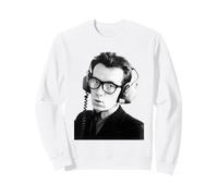 Elvis Costello Regarde Le Portrait de The Detectives Era 1977 Sweatshirt