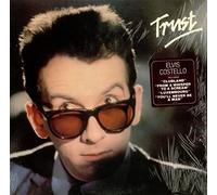 Elvis Costello - Trust + Cover Sticker