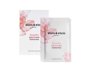 elvis+elvin - Rose Revitalizing Treatment Mask Set 28ml x 4 sheets