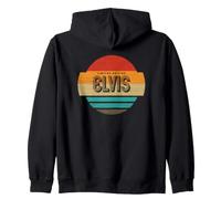 Elvis Limited Edition Vintage Retro Sunset Graphic Homme Sweat à Capuche
