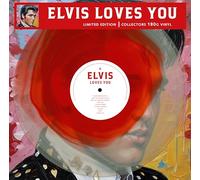 Elvis Loves You Édition Limitée Vinyle Rouge Marbré