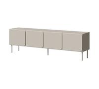 Elvis - meuble tv 200 cm - 4 portes - Beige