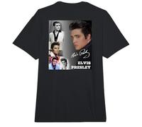 Elvis Presley_005_Back Printed Comfort Colors Adult Heavyweight T-Shirt