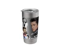 Elvis Presley_005 Gobelet isotherme en acier inoxydable double paroi