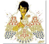 Elvis Presley - Aimant pour réfrigérateur "American Eagle" RO8778 (Taille unique) (Coloré)