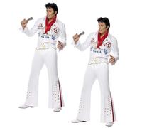 Elvis Presley American Eagle Déguisement 50s Déguisement Adultes Hommes Costume