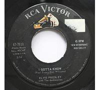 ELVIS PRESLEY - Are You Lonesome To-night? c/w I Gotta Know