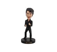 Elvis Presley Bobblehead, cuir noir dans le concert spécial de retour 68