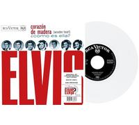 Elvis Presley - Corazon De Madera (Espagne) 18cm Blanc