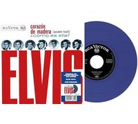 Elvis Presley - Corazon De Madera (Espagne) 18cm Bleu