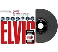 Elvis Presley - Corazon De Madera (Espagne) 18cm Noir