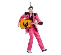 Elvis Presley Décoration en résine Rose