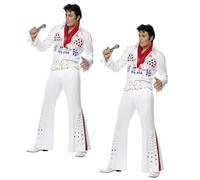 Elvis Presley Déguisement Femmes Hommes Elvis 1960s Déguisement Rockstar Elvis