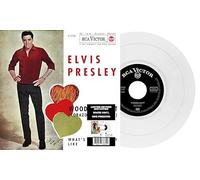 ELVIS PRESLEY - EP ETRANGER N10 - WOODEN HEART SPAIN WHITE VINYL - - K72z