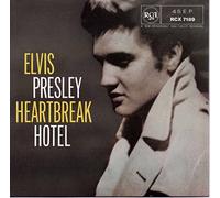 ELVIS PRESLEY - heartbreak hotel 45 rpm single