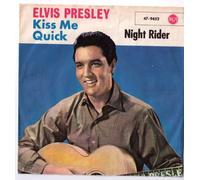Elvis Presley - kiss me quick 45 rpm single
