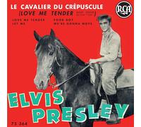 Elvis Presley – Le Cavalier du Crépuscule – 7" Vinyle Édition limitée (pochette française noire)