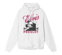 Elvis Presley Mixte Adulte Artist Merch, Blanc, Large