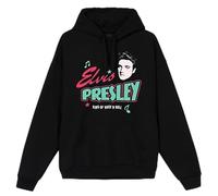 Elvis Presley Mixte Adulte Artist Merch, Noir, Large
