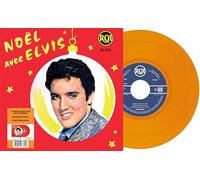 Noël Avec Elvis Édition Limitée Vinyle Orange Vinyle