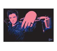 Elvis Presley PPR43030 Toile Imprimée, Multicolore, 40 x 50 cm