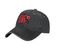 Elvis Presley Rock Singer Chapeaux de Baseball Casquette Classique délavée décontractée, Casquette Papa Vintage, Casquette de Camionneur Respirante réglable, Casquette de Sport de Plein air Unisexe