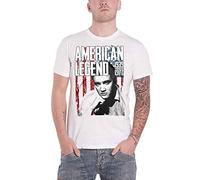 Elvis Presley T-shirt officiel American Legend pour homme - Blanc - XX-Large