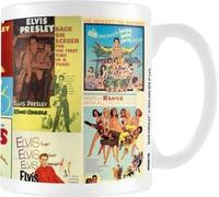 Elvis Presley - Tasse à café PM9816 (Taille unique) (Blanc/Multicolore)