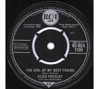 Elvis Presley With The Jordanaires - ELVIS PRESLEY A Mess of Blues / The Girl of My Best Friend 7" 45