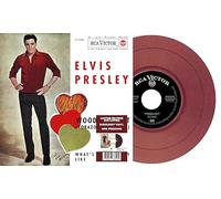 Elvis Presley - Wooden Heart-7" Espagnol Bordeaux [Import]