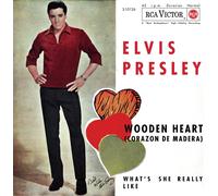 Elvis Presley - Wooden Heart-7" Espagnol Noir [Import]