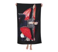 Elvis Singer Presley Rock Serviette De Plage Extra Large sans Sable à Séchage Rapide pour Adultes Serviettes D'été Légères pour Voyage, Natation, Vacances