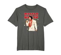 Elvisly Yours Elvis Presley Aloha du Hawaii Show 1973 T-Shirt, Homme Grandes Tailles, Asphalte, 5X Tall
