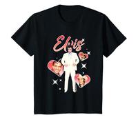 Elvisly Yours Elvis Presley Cœurs de Saint-Valentin pour Enfants T-Shirt