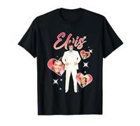 Elvisly Yours Elvis Presley Cœurs pour la Saint-Valentin T-Shirt