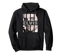 Elvisly Yours Elvis Presley Effet volet rétro Sweat à Capuche