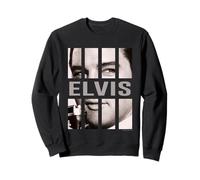 Elvisly Yours Elvis Presley Effet volet rétro Sweatshirt