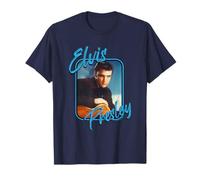 Elvisly Yours Elvis Presley Guitare rétro portrait T-Shirt