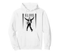 Elvisly Yours Elvis Presley King of Rock & Roll Retro Jump Sweat à Capuche