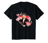 Elvisly Yours Elvis Presley Love Hearts Saint-Valentin Enfants T-Shirt