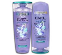 Lot de 2 shampoings L'Oréal Elvital Hydra Hyaluronic Pure - 2 x 300 ml