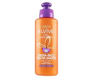 Elvive L'Oréal Paris Elvive Huile Extraordinaire Bouclés Sublimes, Crème-Bouclés Disciplinante - 200 ml