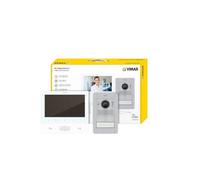 Elvox K40515G.01 Kit De Vidéophone Avec Haut-Parleur Couleur - Blanc/Gris