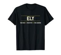 ELY - the Man the Myth the LEGEND | Mens Boys Name - Funny T-Shirt
