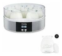 H.KOENIG ELY70+YPO12 - yaourtière et lot de 12 pots à yaourt en verre supplémentaire