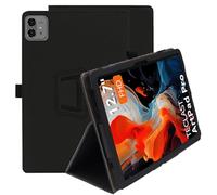 ELYCO Coque Compatible avec TECLAST ArtPad Pro 12.7 Pouces, Housse Etui de Slim Léger avec Dragonne, PU Flexible Cover avec Multi-Angle Fonction Support, Noir