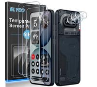 ELYCO Protection Écran pour Nothing Phone 4A, 3 Pièces 9H Dureté Protection Écran + 3 Pièces Caméra Arrière Protecteur, Ultra HD, Sans Bulles, Anti-rayure, Film Protection D'écran