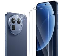 ELYCO Protection Écran pour Realme GT 8 Pro/GT8 Pro, 2 Pièces Films Verre Trempé + 2 Pièces Caméra Arrière Protecteur, 9H Dureté, Full Cover Anti-Bulles/Anti-Rayures, HD Transparent