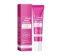 Elycura Baume à Lèvres Au Peptide De Collagène,Repulpant Levre Puissant Lip Plumper,Lèvres BâTon De Restauration,Hydraté et Adoucissant,Effet De Comblement Pour Les Ridules et Plus Complète (1PC)