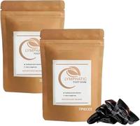 Elycura Lot de 2 boîtes de perles de trempage pour les pieds à base de plantes, hydrate en profondeur et adoucit les pieds rugueux, apaise les pieds fatigués, pour tout le monde